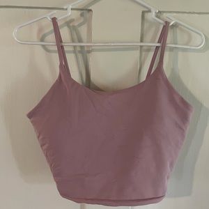 Lemedy Women’s Padded Sports Bra/Yoga Tank Top - Pale Pink Color